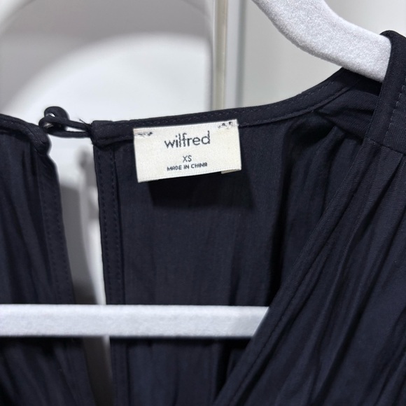 Aritzia Wilfred Illana short sleeve wide leg jumpsuit - Picture 5 of 8